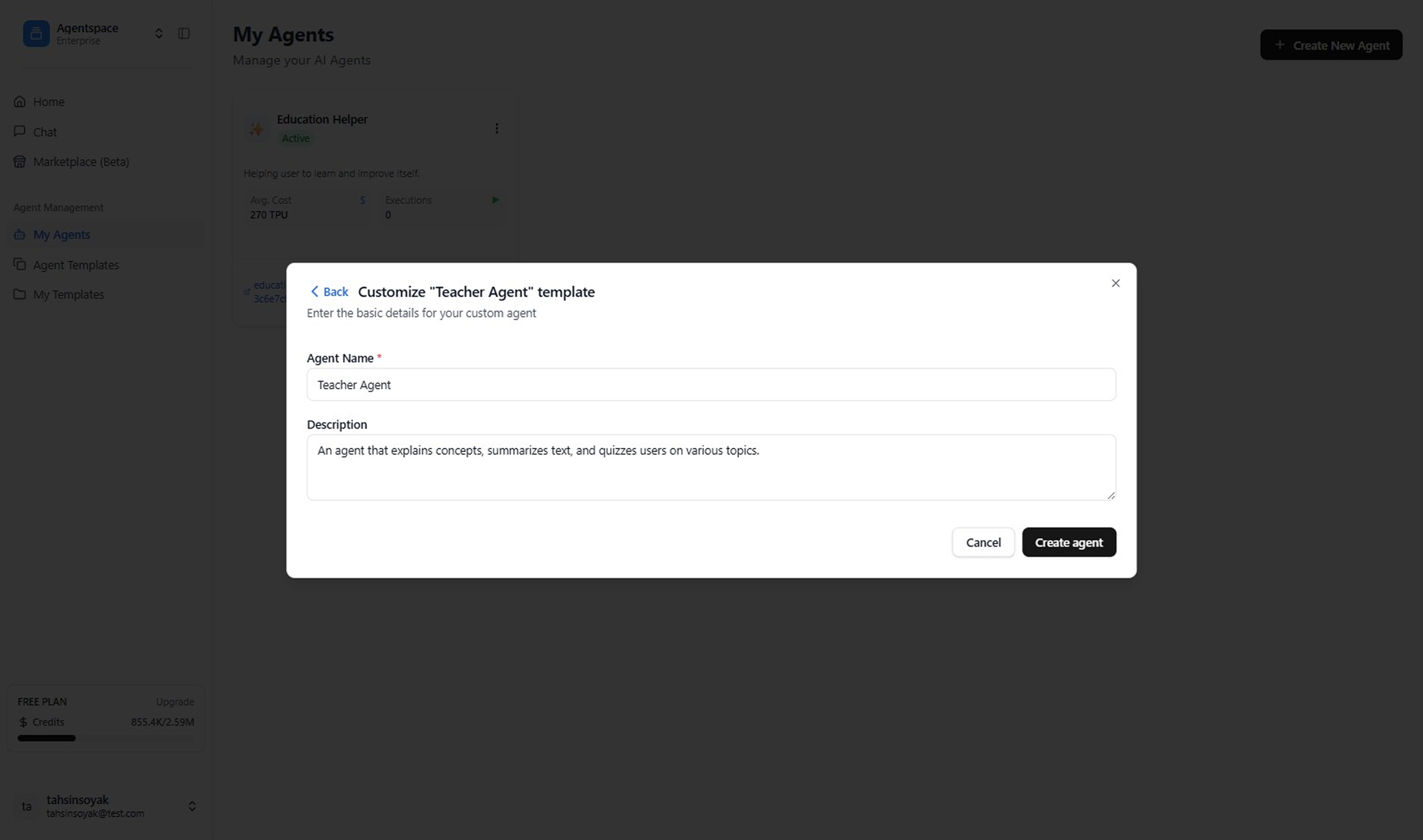 Configure Agent