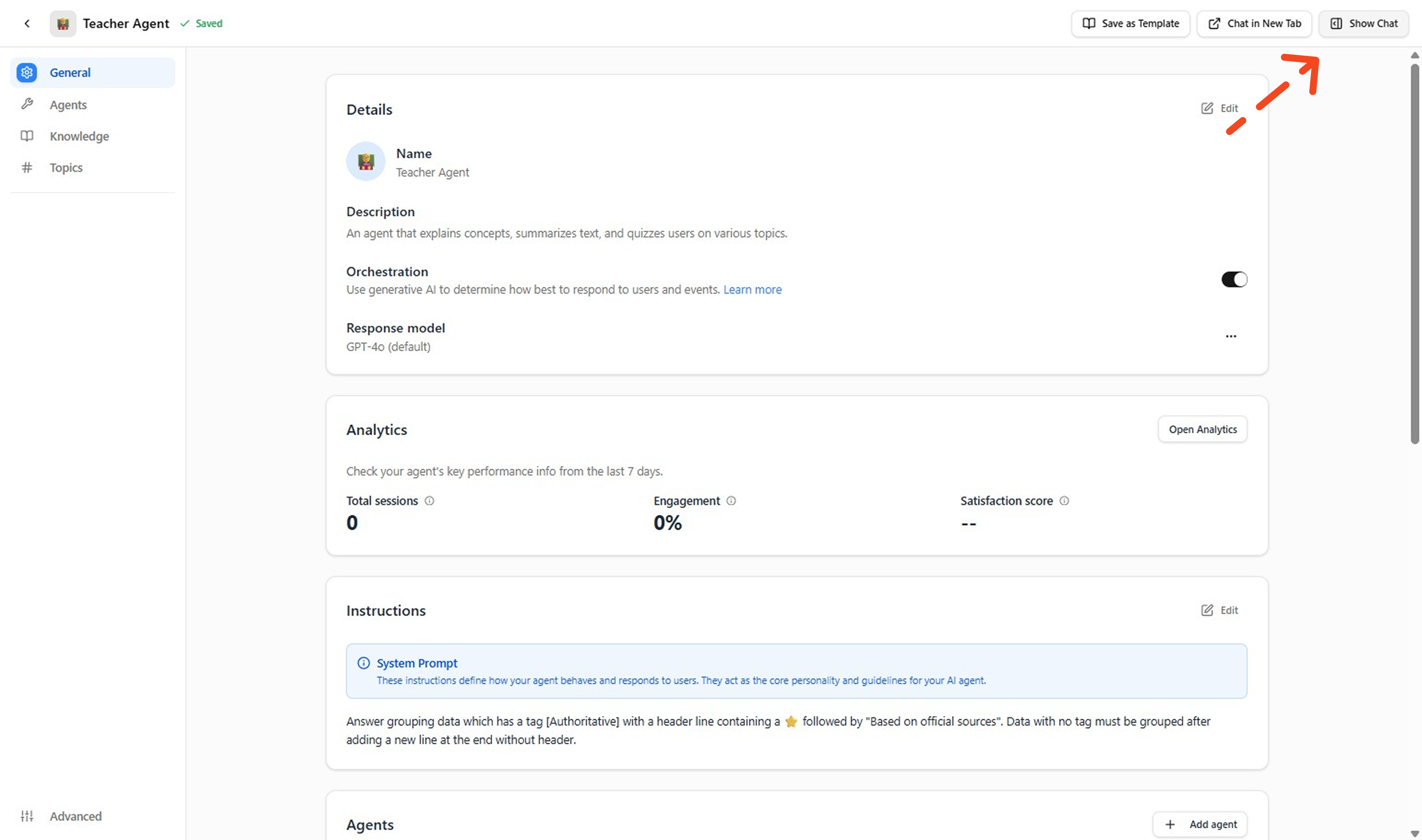 Test Chat Exchange