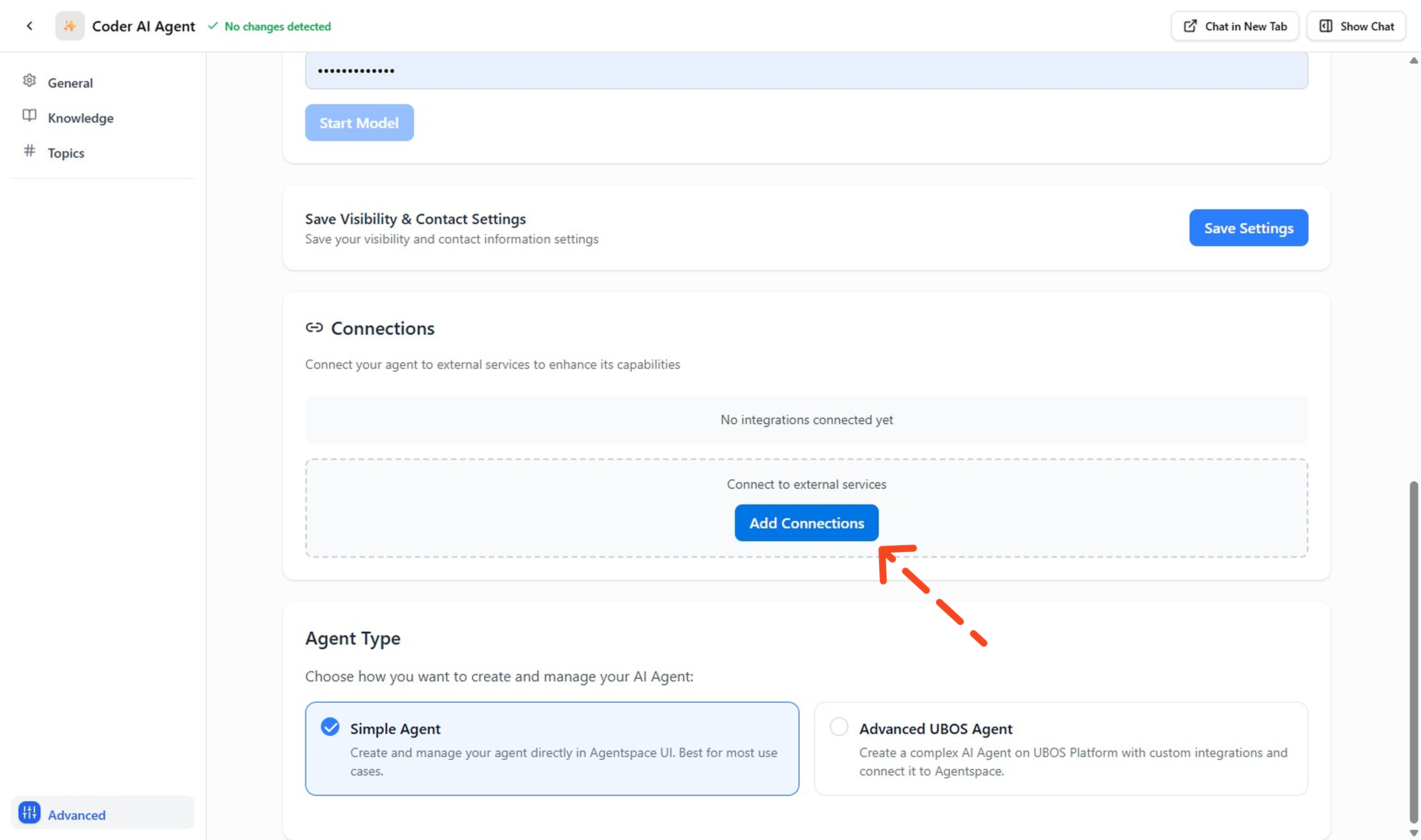 Click to Add Connections